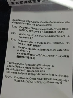 Anzughose                            Größe                38