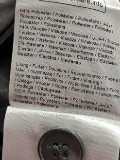 Anzugweste                            Größe                36