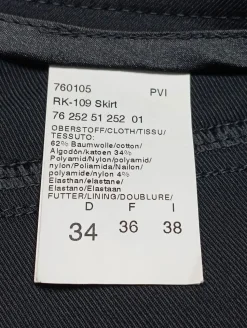 Bleistiftrock                            Größe                34