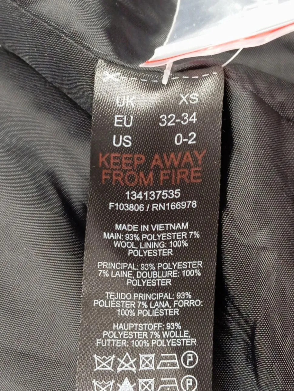 bodenlanger Mantel Größe 34