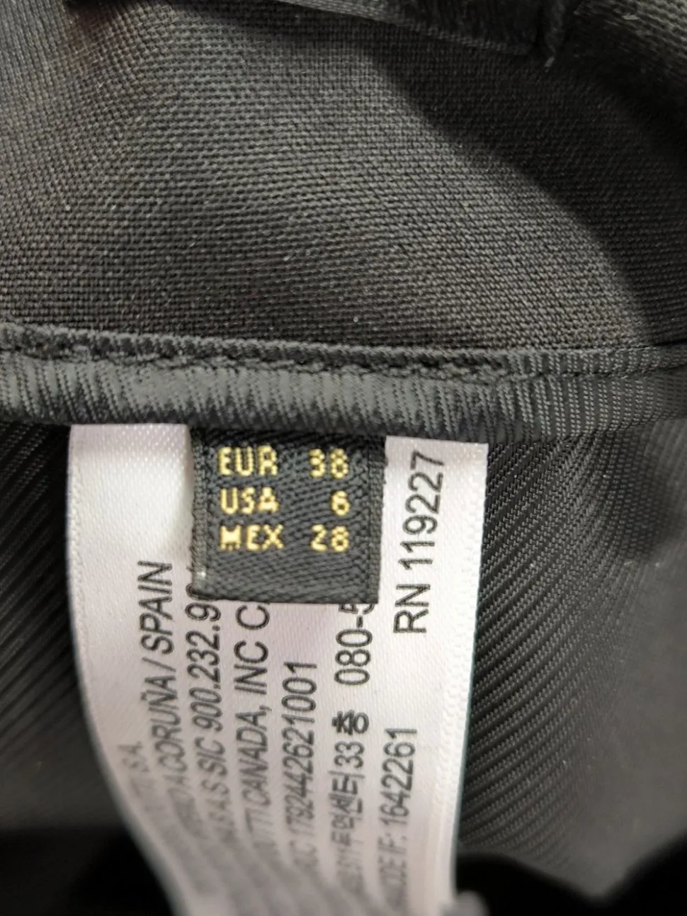 Bundfaltenhose Größe 38