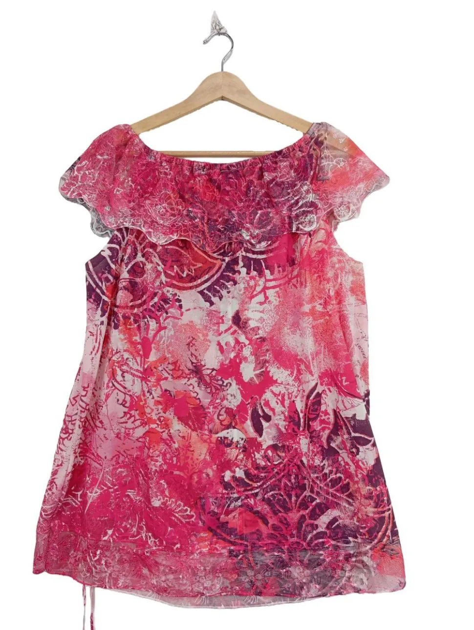 Carmen-Bluse Größe 46