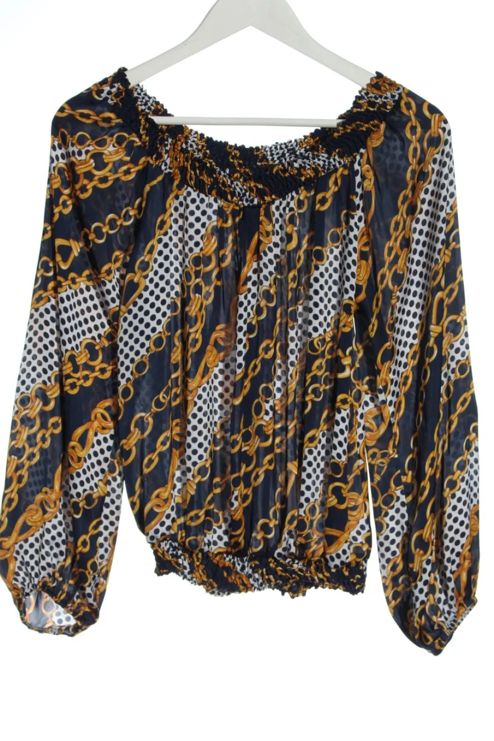 Carmen-Bluse Größe 38