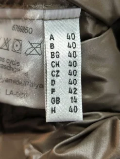 Daunenjacke                            Größe                40