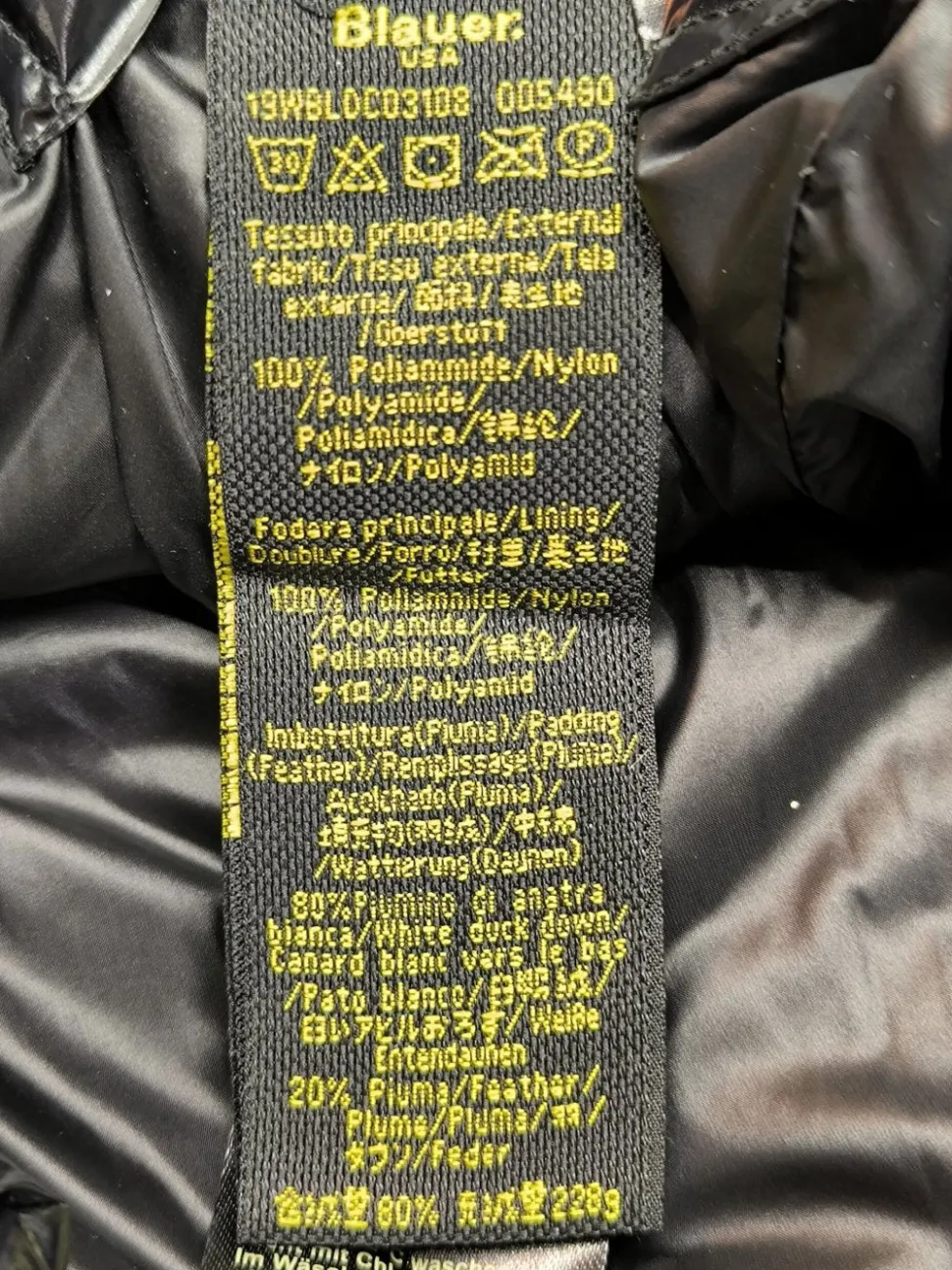 Daunenjacke Größe 36