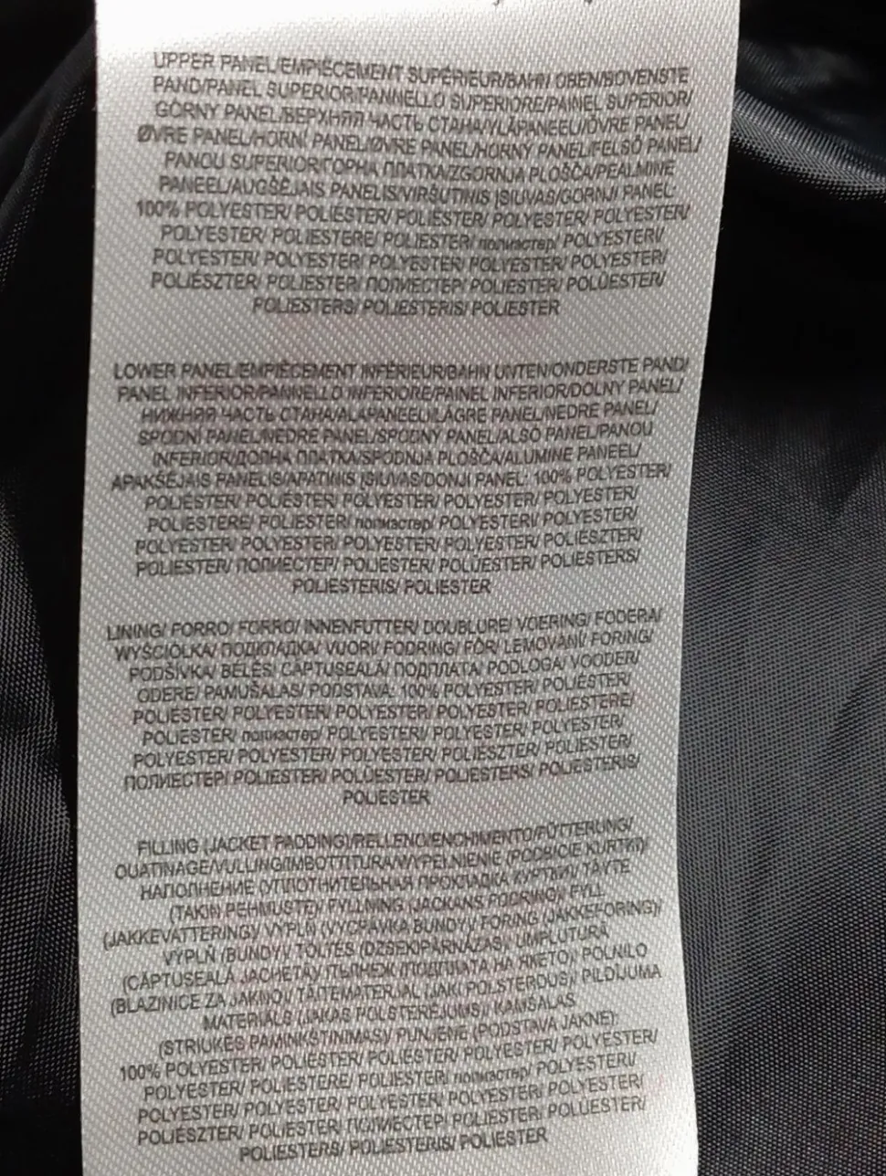 Daunenweste Größe 34