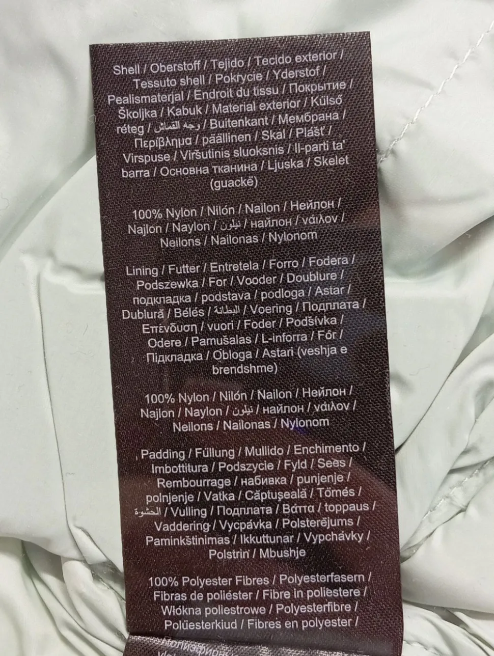 Daunenweste Größe 38