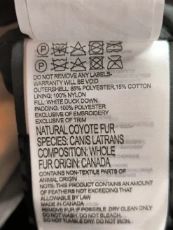 Daunenweste                            Größe                38