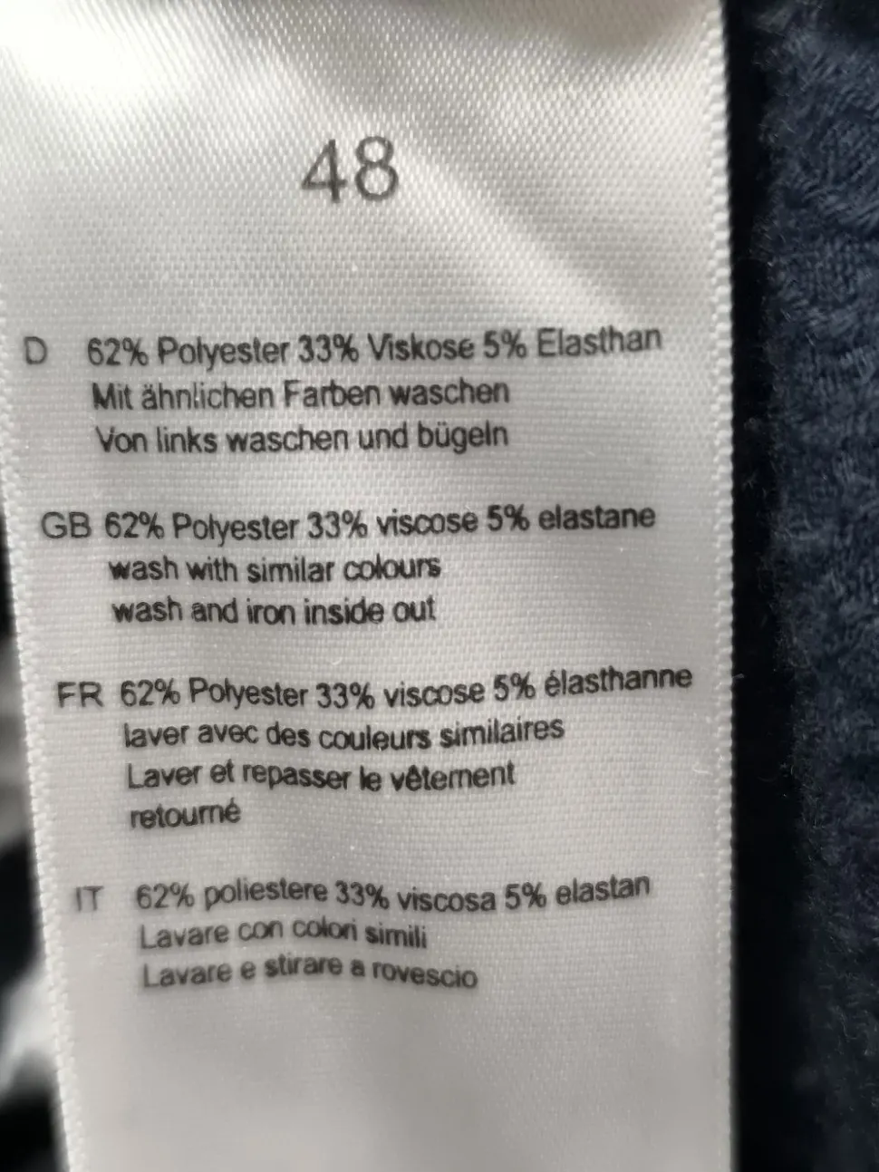 Feinstrickpullover Größe 48