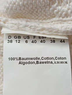 Feinstrickpullunder                            Größe                38