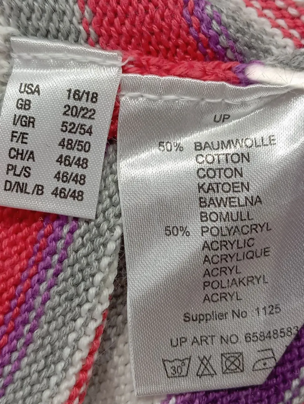 Feinstrickpullunder Größe 46