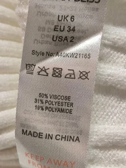 Feinstrickpullunder                            Größe                34