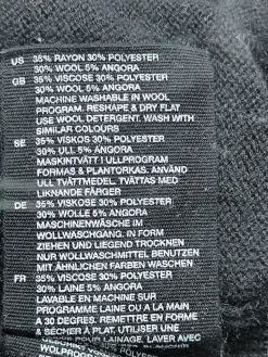 Feinstrickpullunder                            Größe                36