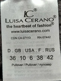 Feinstrickpullunder                            Größe                36