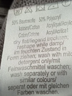 Feinstrickpullunder                            Größe                34