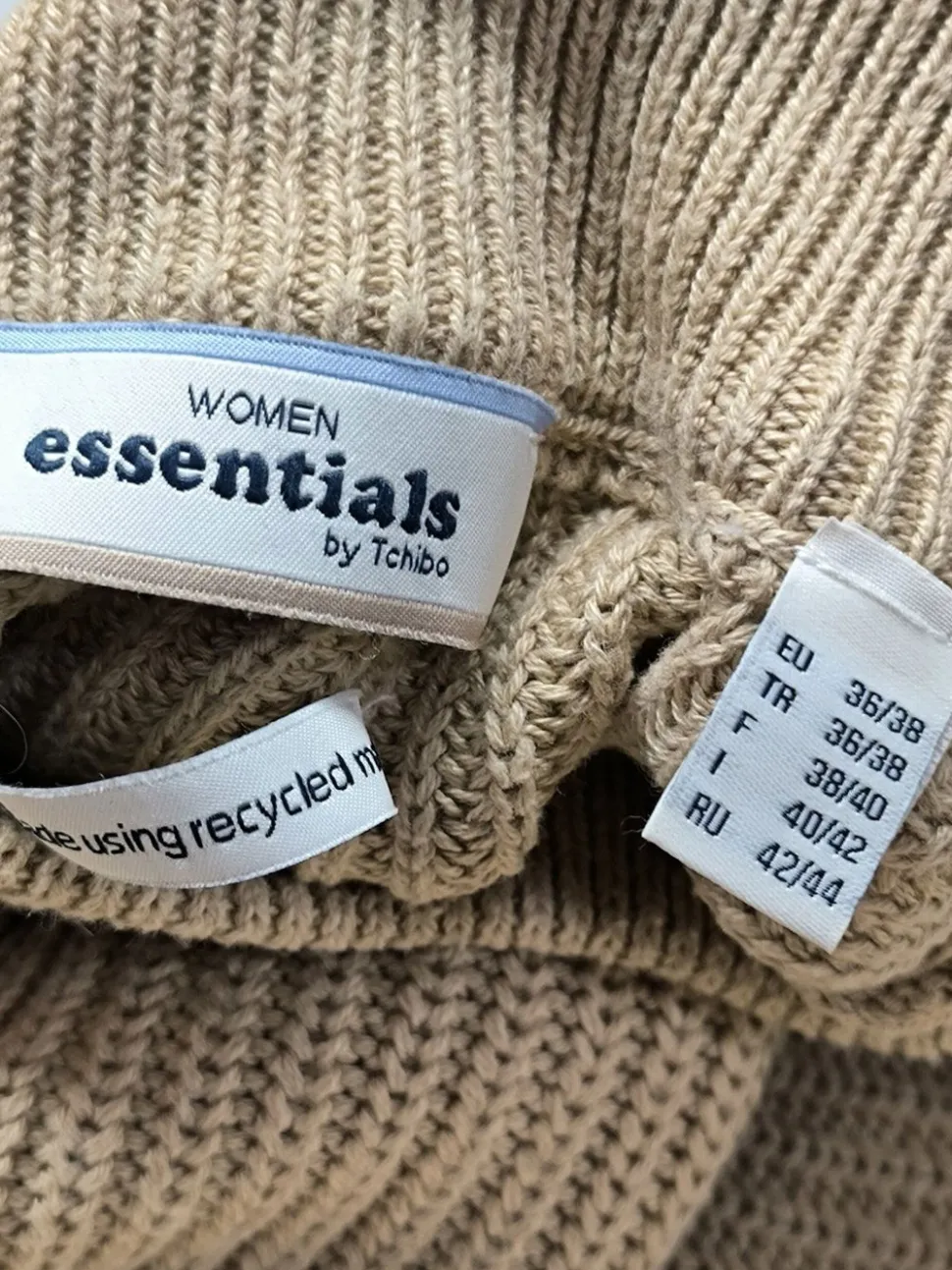 Feinstrickpullunder Größe 36