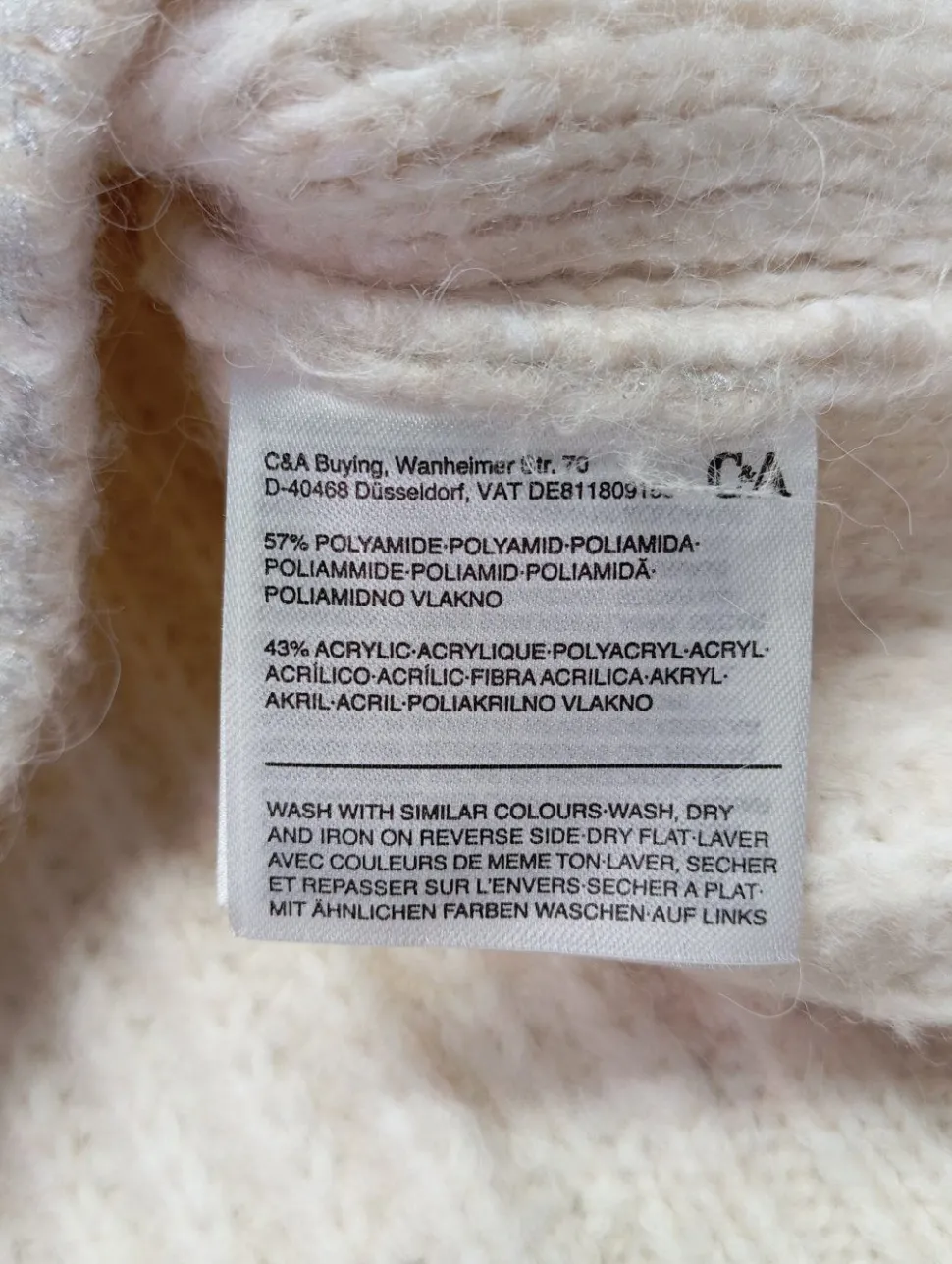 Feinstrickpullunder Größe 38