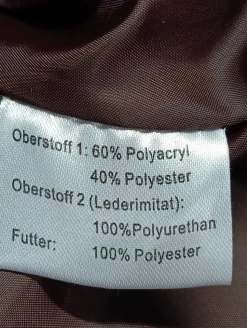 Fellweste                            Größe                38