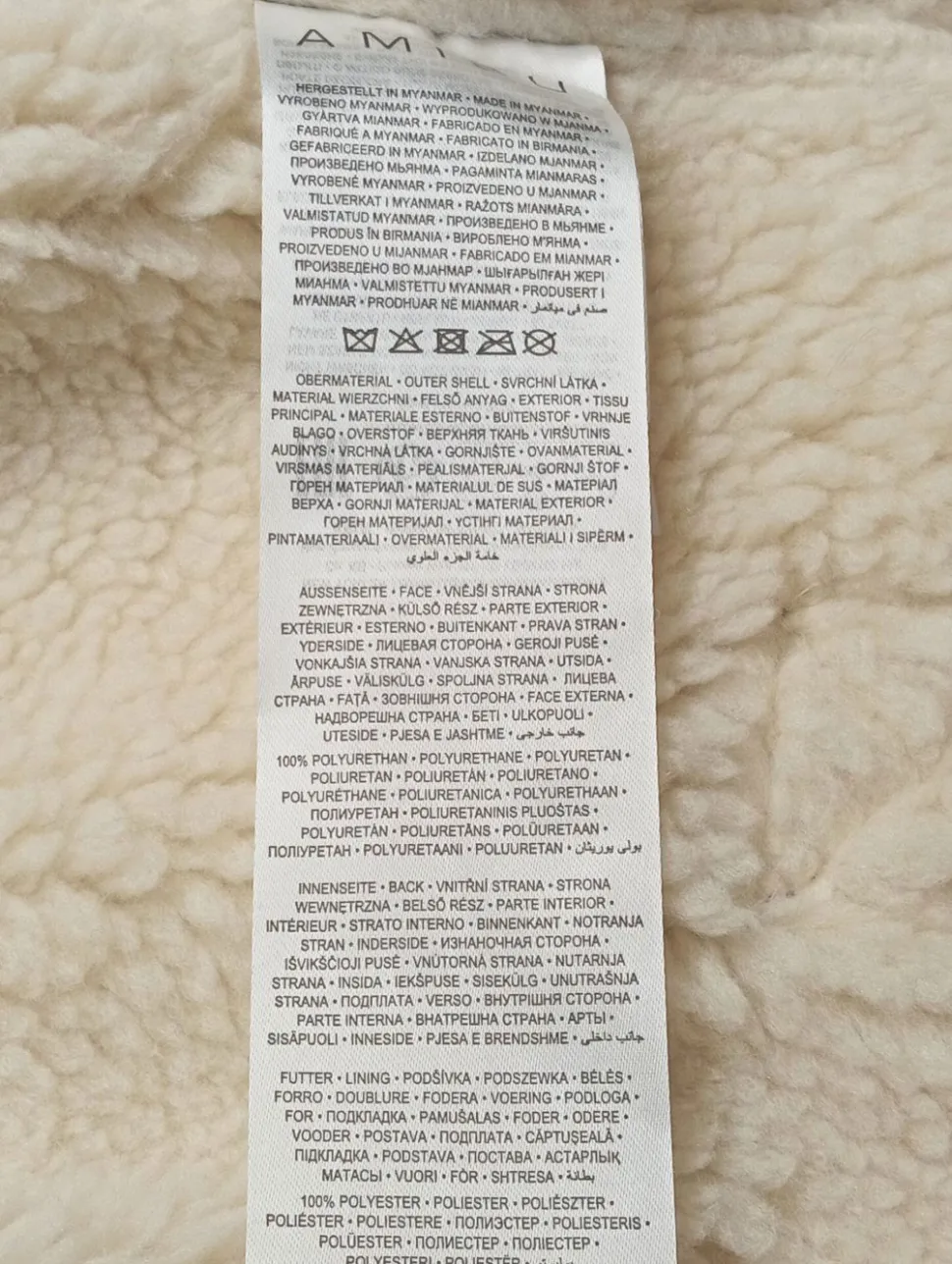 Fellweste Größe 40