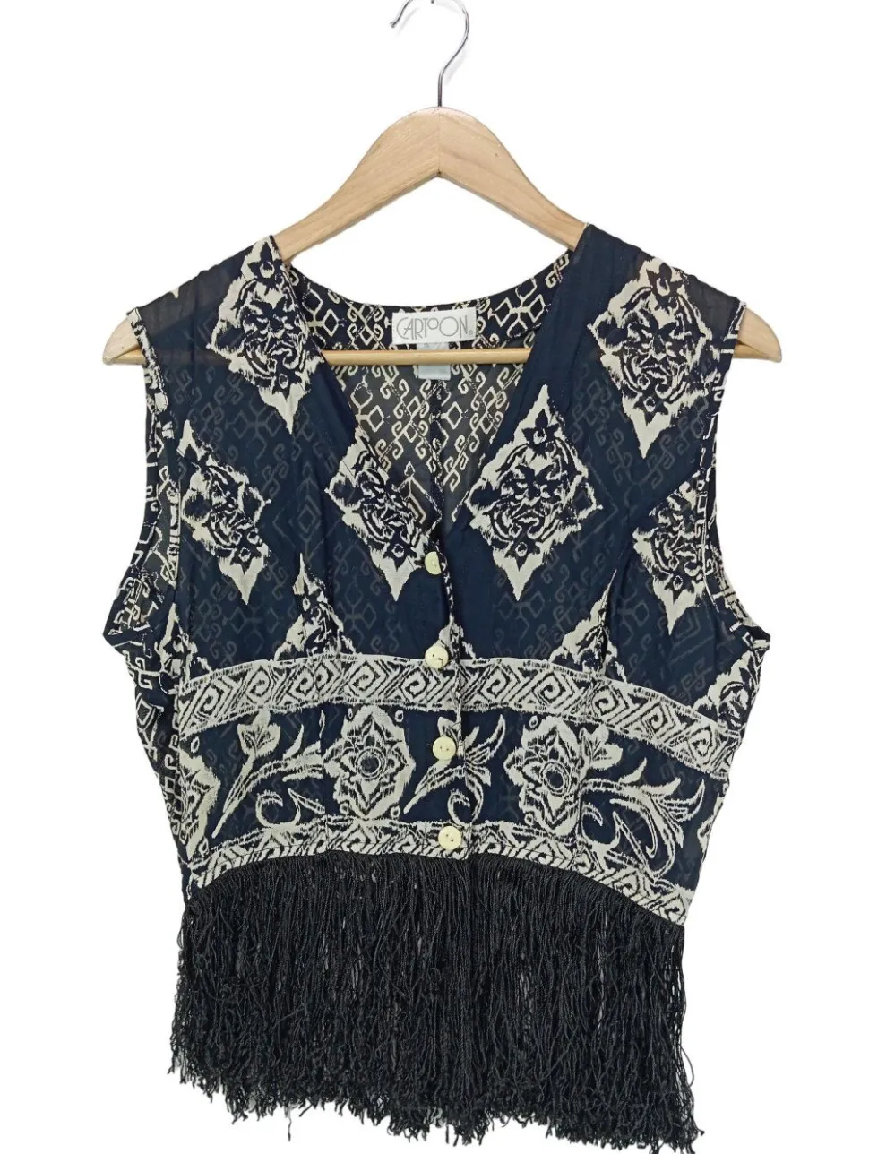 Fransenweste Größe 36