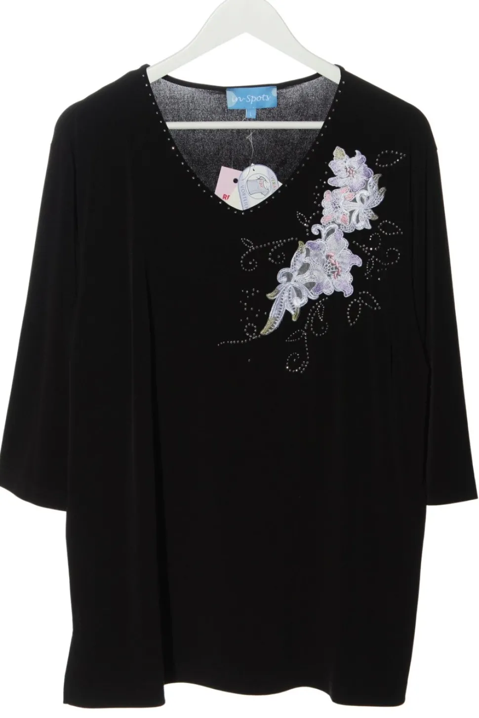 Glanzbluse Größe 40