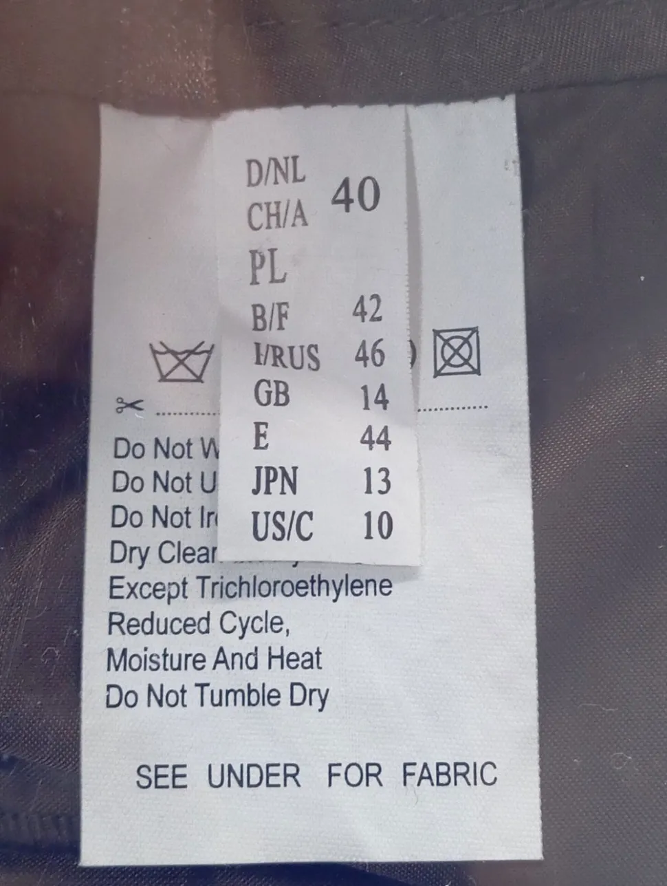 Glockenrock Größe 40