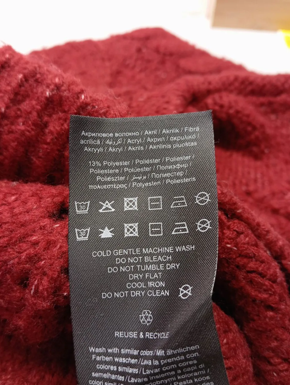 Grobstrickpullover Größe 34