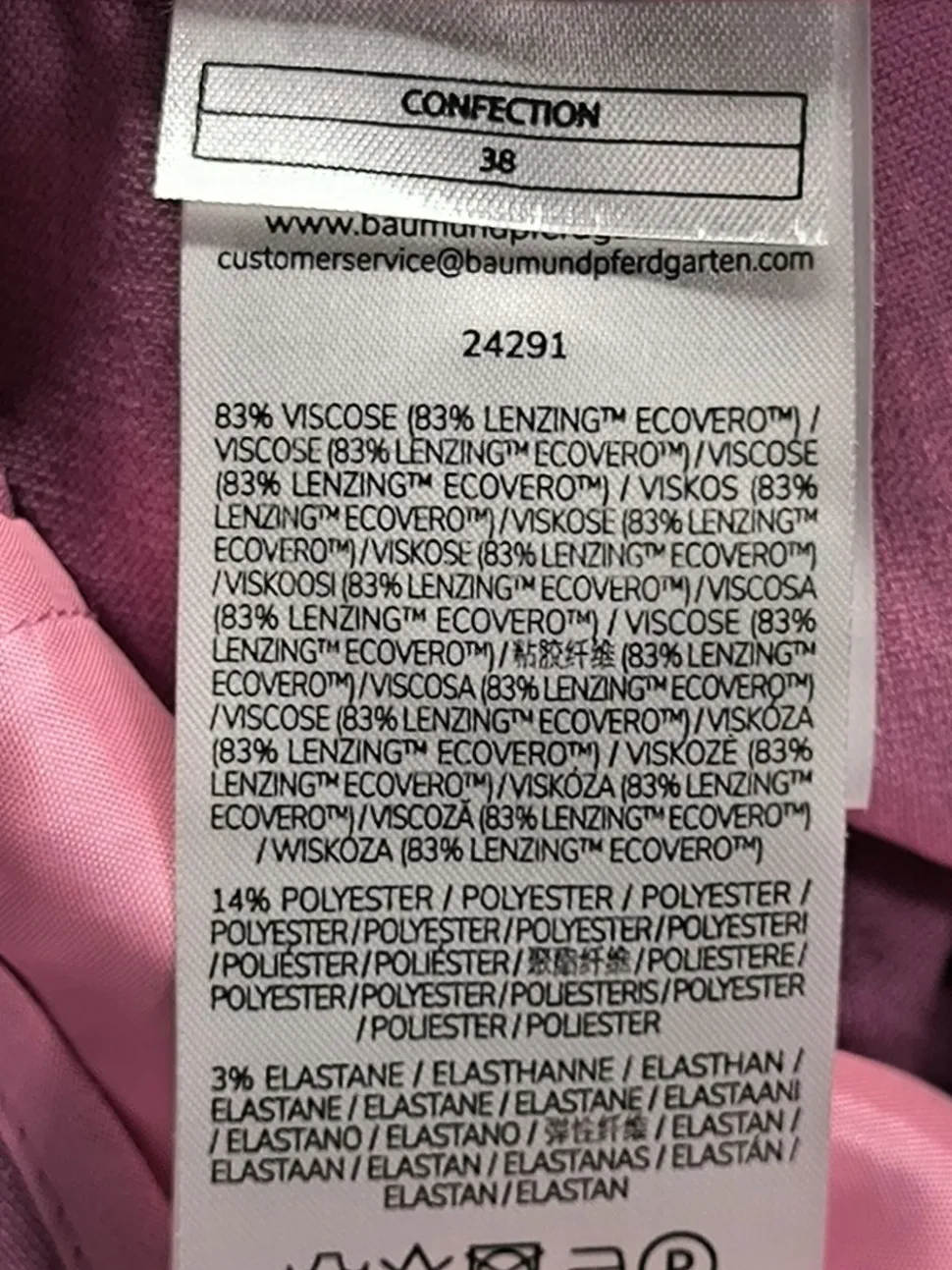 High-Waist-Shorts Größe 38