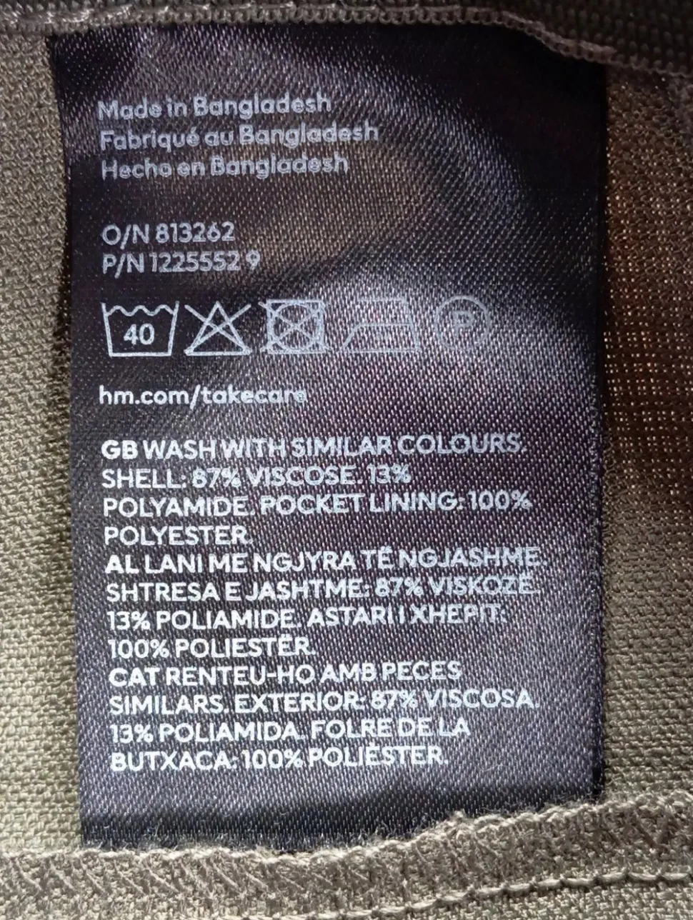 High-Waist-Shorts Größe 38