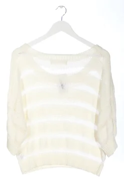 Häkelpullover                            Größe                38