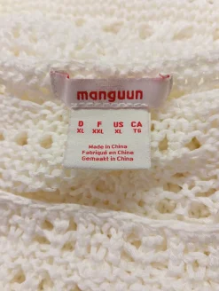 Häkelpullover                            Größe                42