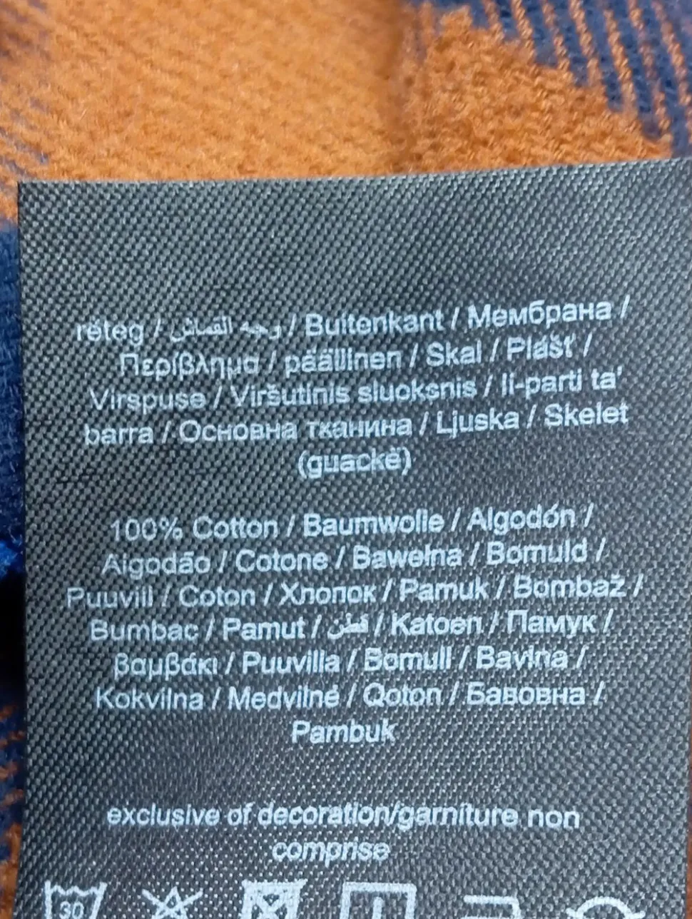 Holzfällerhemd Größe 34