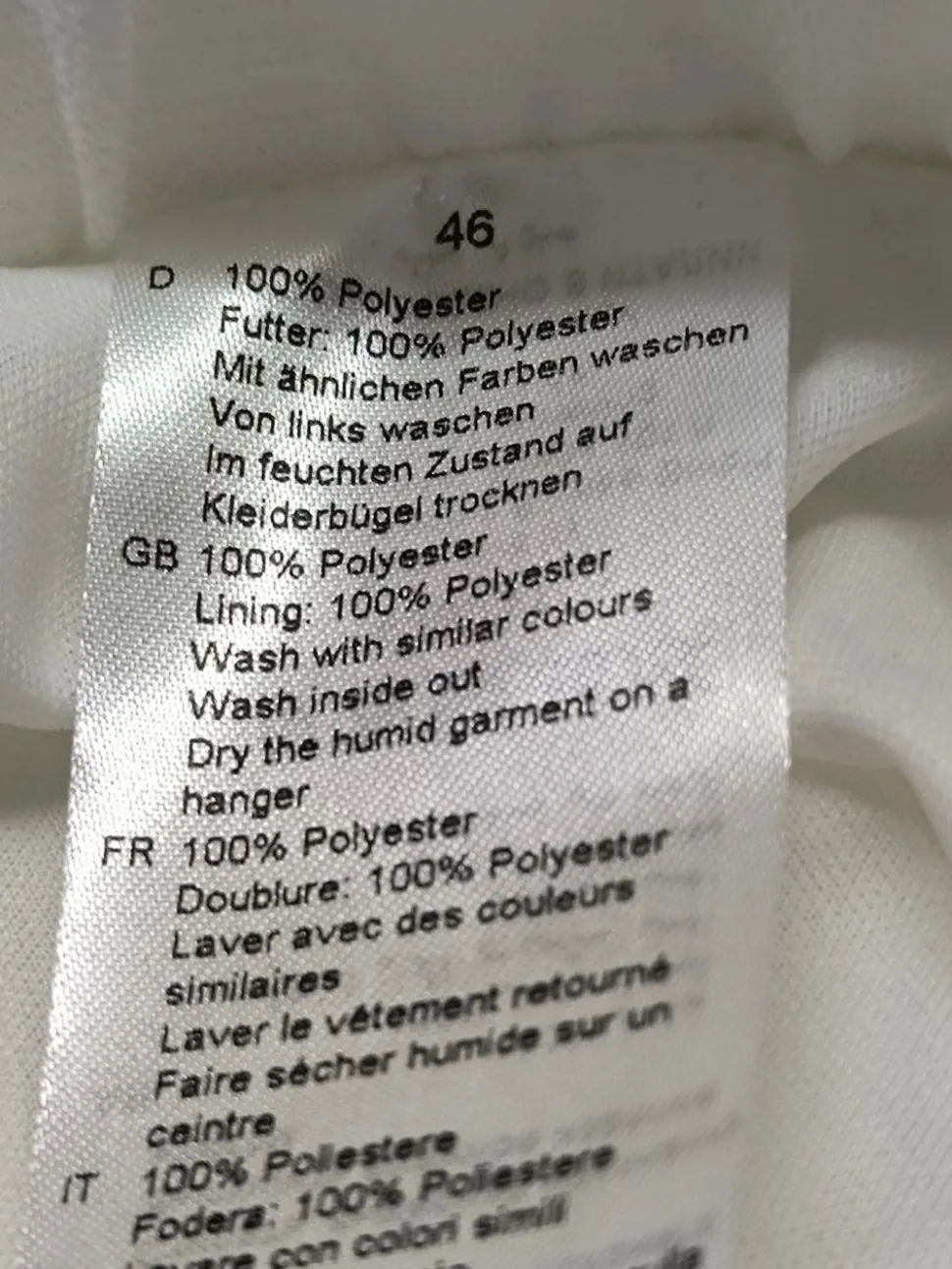 Hosenrock Größe 46