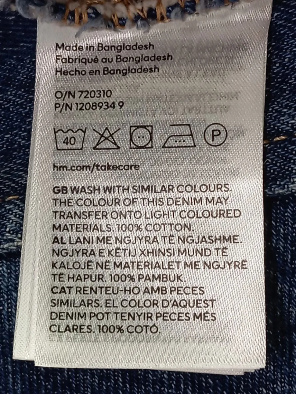 Jeansjacke Größe 38