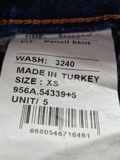 Jeansrock Größe 34