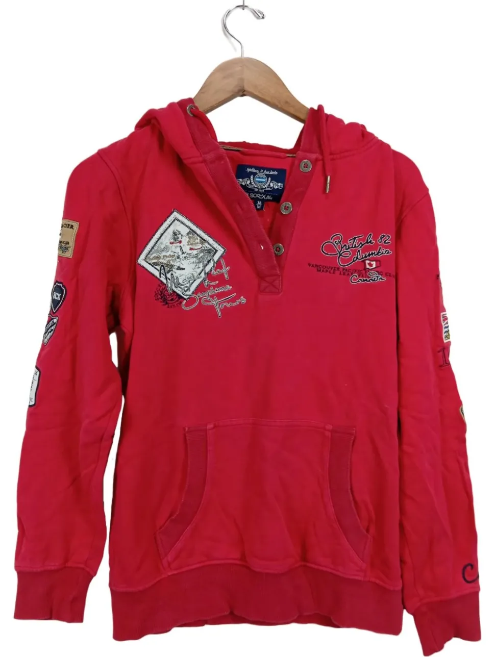 Kapuzenpullover Größe 38