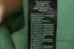 Kapuzensweatshirt                            Größe                38