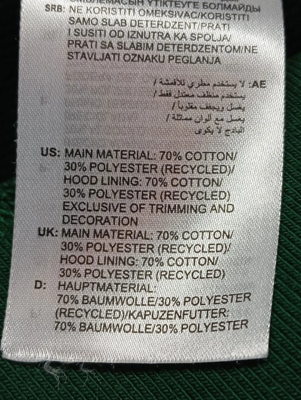 Kapuzensweatshirt Größe 36