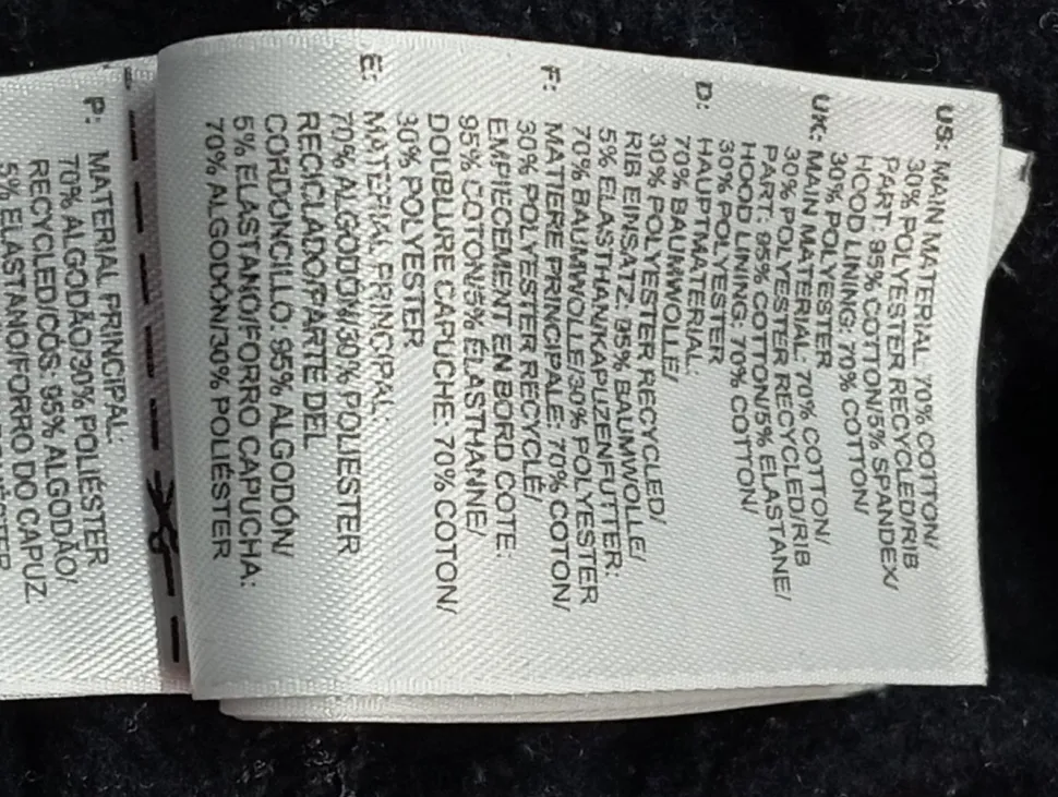 Kapuzensweatshirt Größe 38