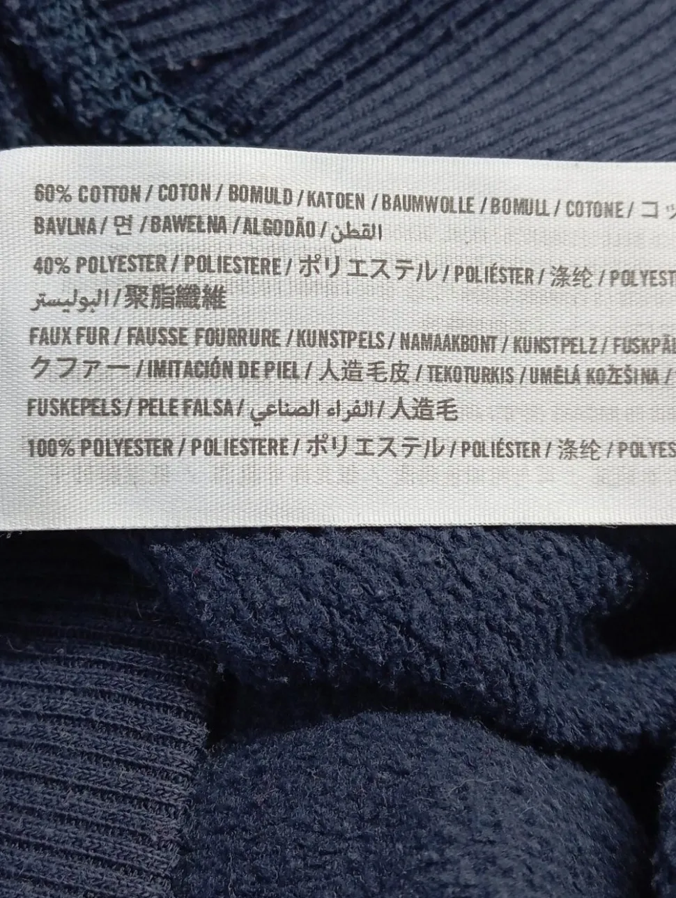 Kapuzensweatshirt Größe 36