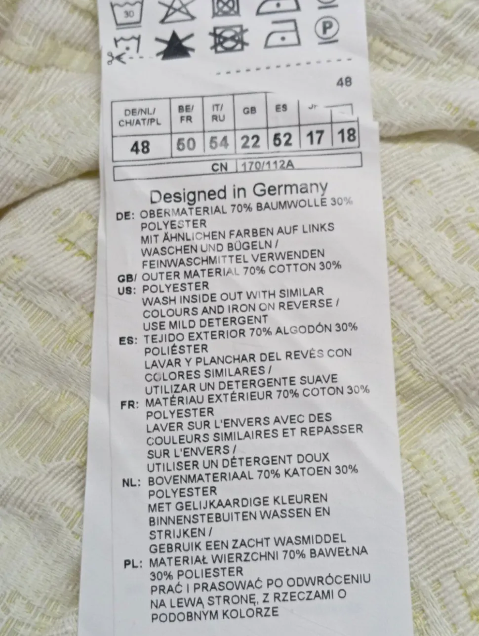 Klassischer Blazer Größe 48