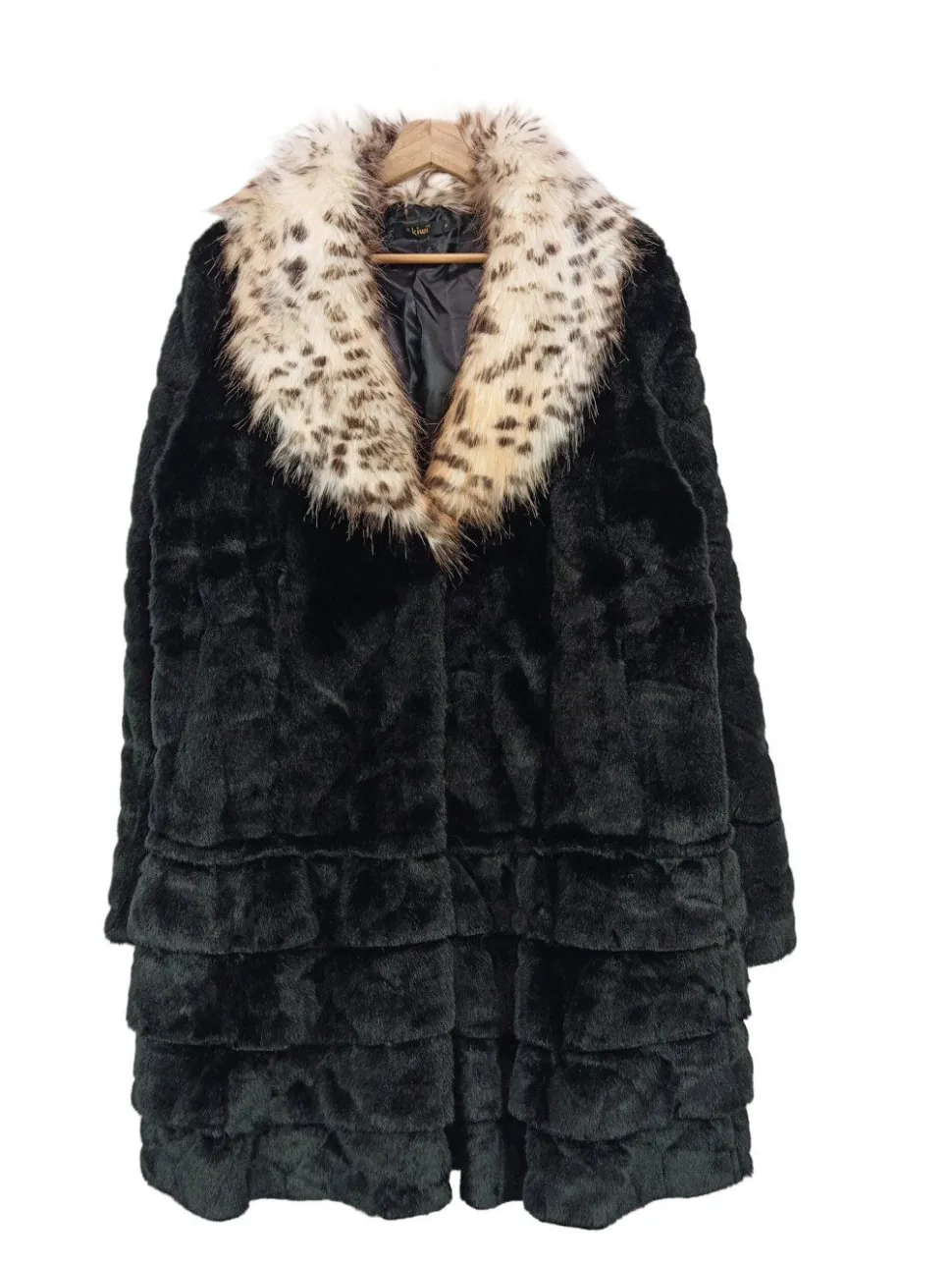 Kunstfellmantel Größe 38