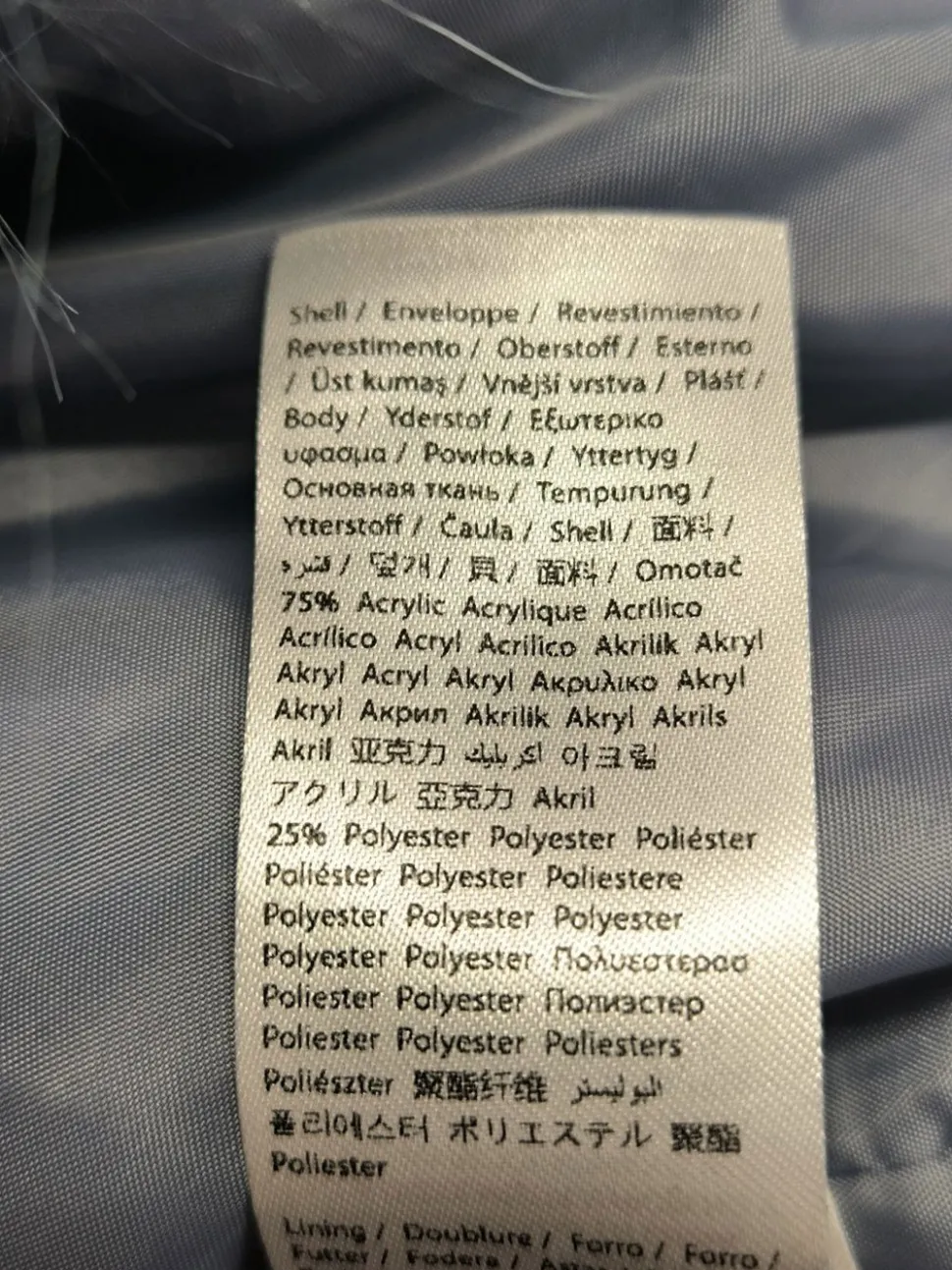 Kunstfellmantel Größe 36