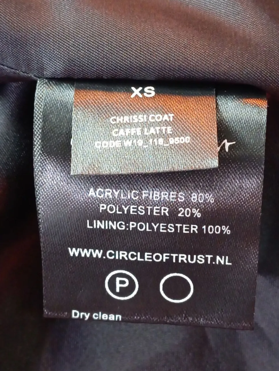 Kunstfellmantel Größe 34