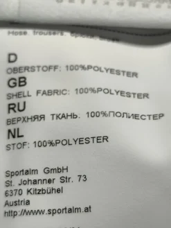 Kunstlederhose                            Größe                38