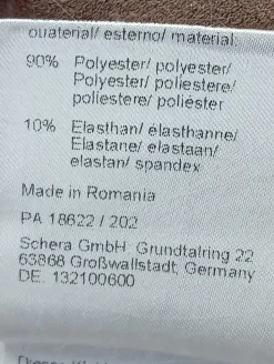 Kunstlederhose                            Größe                38