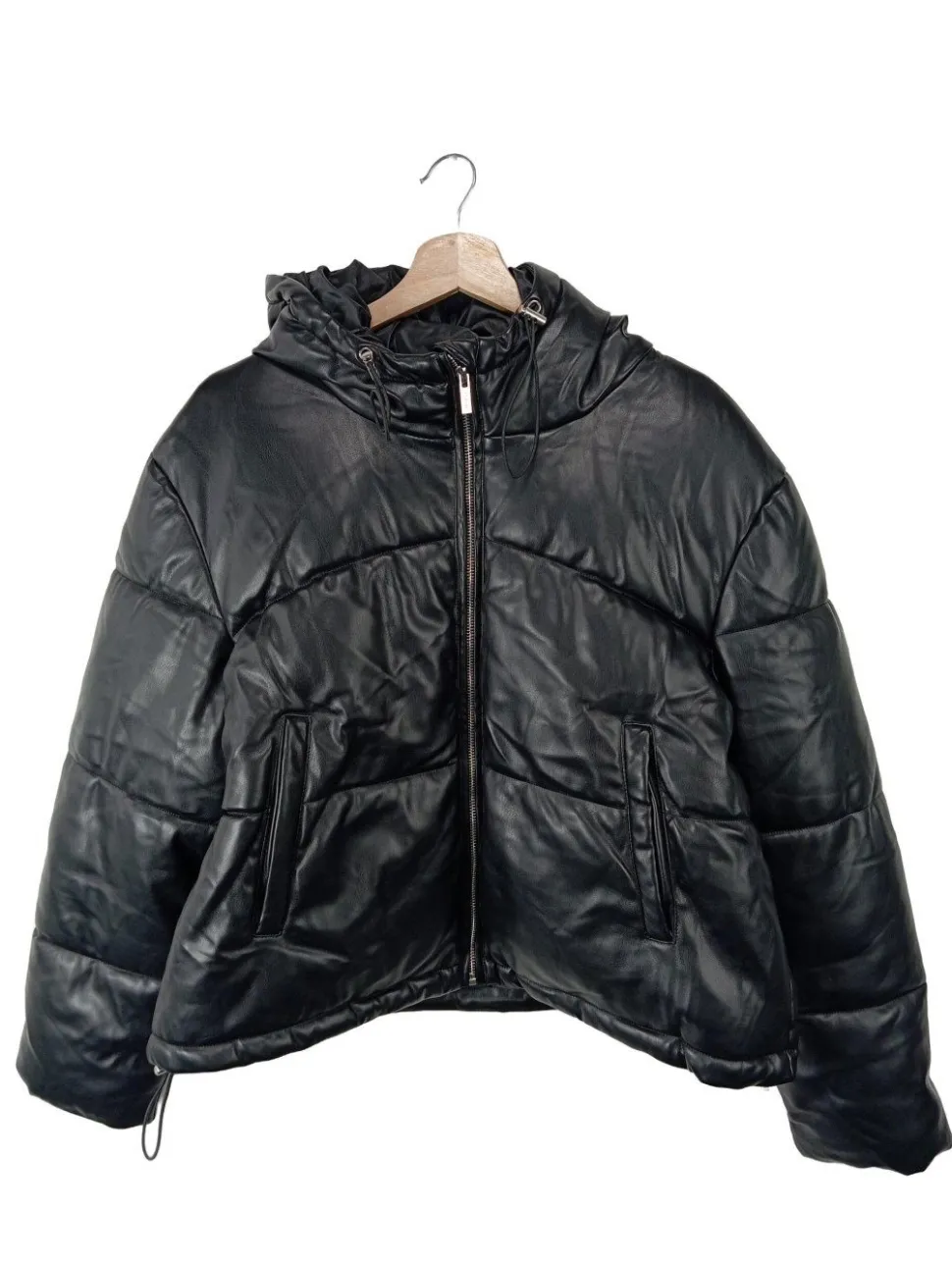 Kunstlederjacke Größe 42