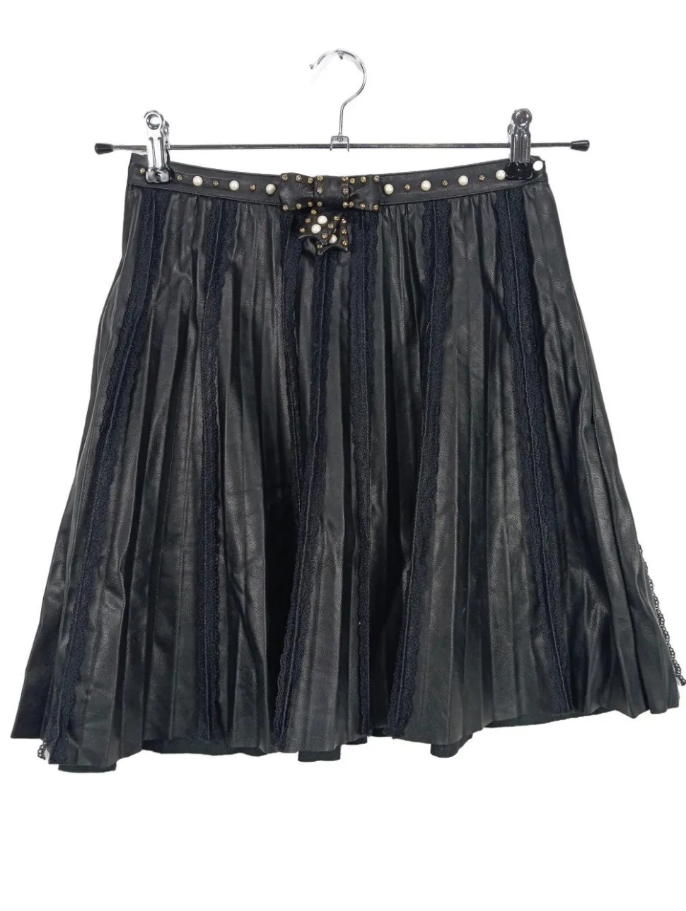 Kunstlederrock Größe 40