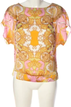 Kurzarm-Bluse                            Größe                34