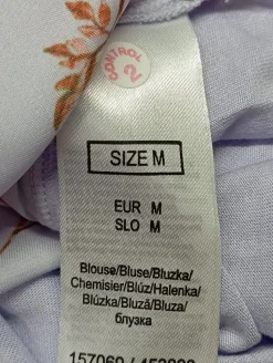 Kurzarm-Bluse                            Größe                38